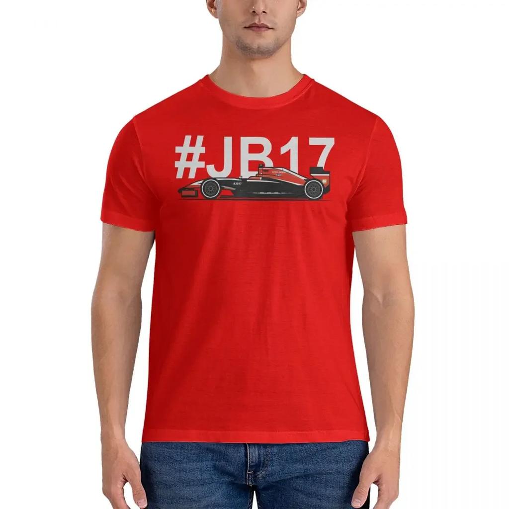 Jules Bianchi Short Sleeve Tees Summer Clothing Creative Jules Bianchi 17 MR03 T-Shirt for O Neck 100% Cotton T Shirts 2024