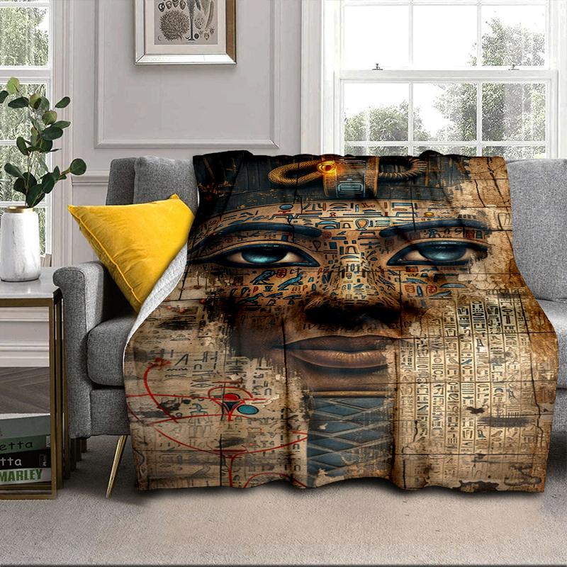 Egyptian Cat Mythology Blanket Flannel Blanket Throw Blanket Sofa Cover Blanket Soft Premium Blanket Picnic Blanket Tv Blanket Gifts