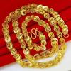 Vietnamese Gold-Plated Brass Phoenix Tail Necklace - Fashionable Clavicle Chain Gift for Ladies