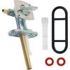 Fuel Petcock Valve Kit,Motorcycle Petcock Fuel Shutoff Valve Compatible with Suzuki/Yamaha,Professional Fuels Shut Off Valves Kit Includes Filter
