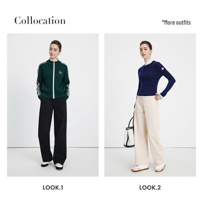 Navigare Women's 2025 New Waist-Cinched Wide-Leg Casual Pants