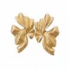 European and American Silver Needle Irregular Geometric Pattern Earrings Light Luxury High-end Stud Earrings Niche Fashion Exquisite Earrings