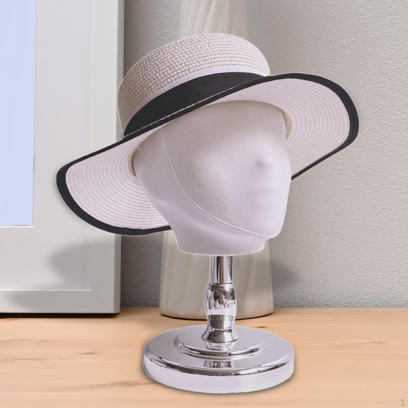 

Держатель для шляпы, подставка для манекен-головы и парики Silver Low Base