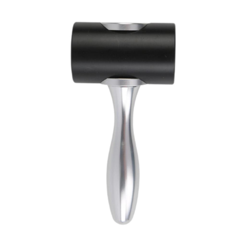 Nylon Leather Carving Hammer Stable Professional Manual Tool Handmade Metal Handle Nylon Hammer for Leatherwork Office Tailor