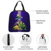 Custom Plants Gaming Zombies Lunch Bag Men Women Thermal Cooler Insulated Lunch Box for Adult Office