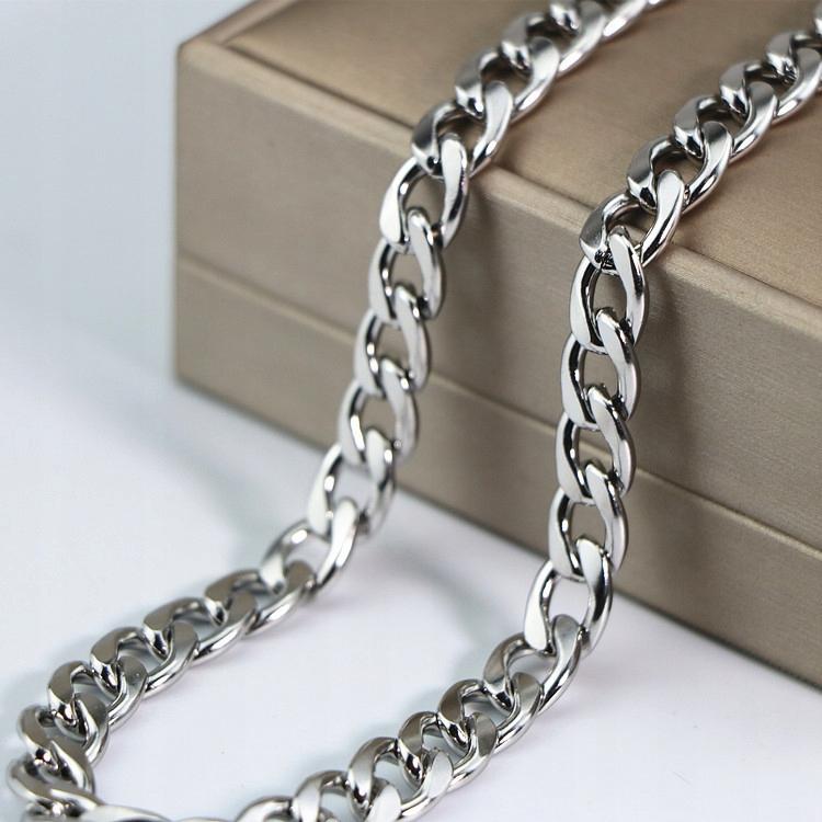 THICK Men' Chain Silver Chain Armour DURABLE ELEGANT