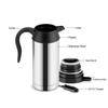 Car Electric Water Keeps Hot for Car Outdoor Long Distance 750ml Kettle, In-Car Heater, Water, Coffee, Tea, Camping, Activities, Travel,