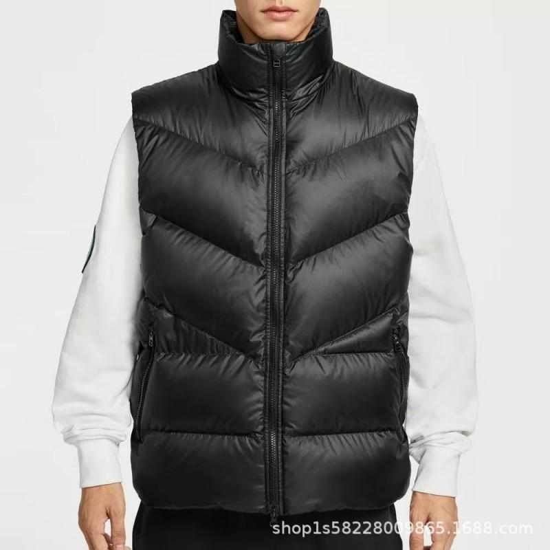 Reversible Puffer Vest Men Women Teens Lightweight Warm Sleeveless Jacket 1137