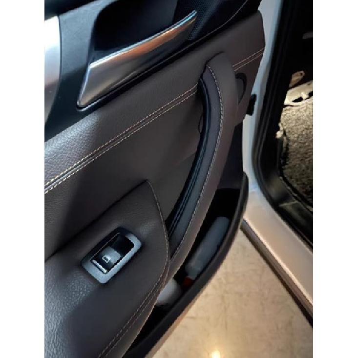 3Pcs Black Interior Door Handle Cover Pull Trim For 2010-2017 BMW X3 X4 F25 F26