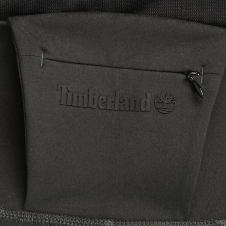 Timberland Logo Dopasowany Krój Wygodne Outdoorowe Codzienne Dzianinowe Spodnie Sportowe Spodnie Damskie Czarne A61W8-001