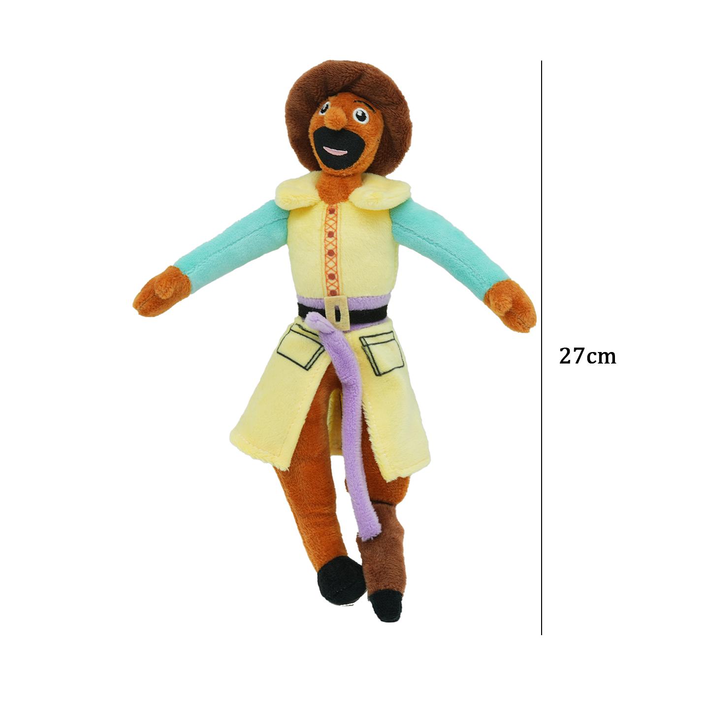 Peluche Anime Treasuringu Backrooms Jouet Poupées d'Horreur d'Halloween Jouets en Peluche Cadeaux d'Anniversaire pour Enfants beige