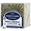 Marius Fabre Marseille Olive Soap Cube Soap 200g 3 Pcs