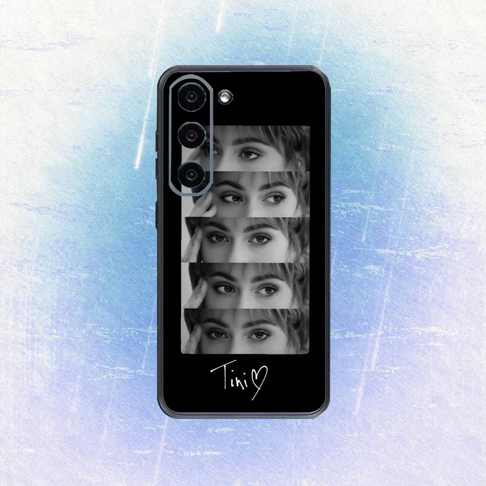 

Tini T-Triple S-Stoessel Phone Case For Samsung Galaxy A73,A72,A71,A70,A53,A52,A51,Others Soft Black Cover Samsung a41