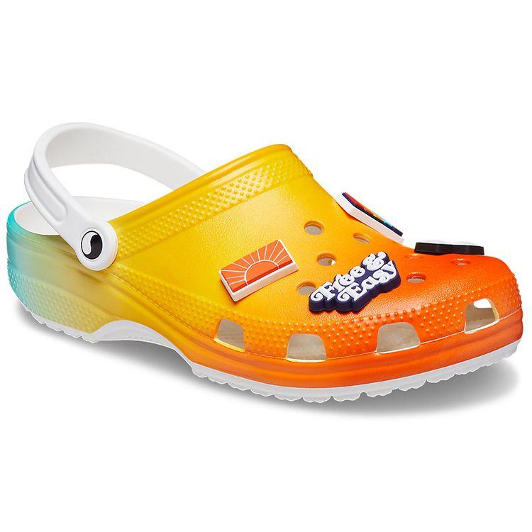 Free & Easy x Crocs Classic Clog Sunset Unisex Sneakers Multi-Color 207671-90H