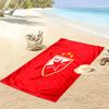 Crvena Zvezda logo Print Beach Towel, Large Soft Quick Dry Towel for Beach Camping Swimming