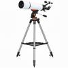 Astronomisches Teleskop 80mm mit AZ-Montierung, 2 Okularen und Smartphone-Adapter, 92x92x130 cm, Weiß und Schwarz