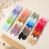 40/60Pcs 2'' Grosgrain Ribbon Mini Bows Hair Clips Set for Baby Girls Sweet Princess Hairpins Barrettes Kids Hair Accessories