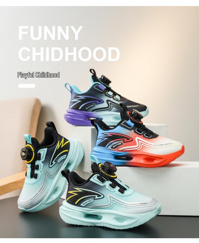 Boys' Autumn Sports Shoes - New Arrivals, Non-Slip, Breathable Running & Basketball Sneakers with Soft Soles for Kids
