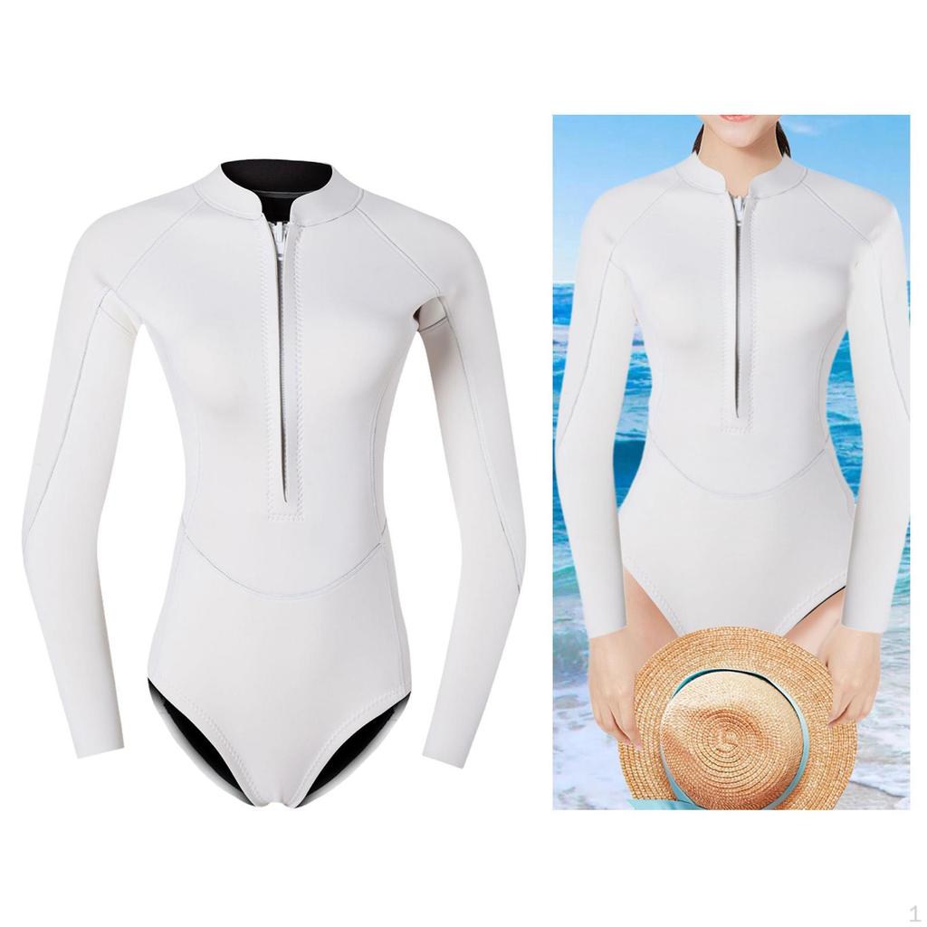 חליפת צלילה קצרה לנשים 2 מ"מ ניאופרן חליפת צלילה נוחה לשיט חתירה