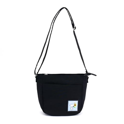 Hapitas Snoopy Mini Shoulder Bag 6080 PN146 Black Sunflower