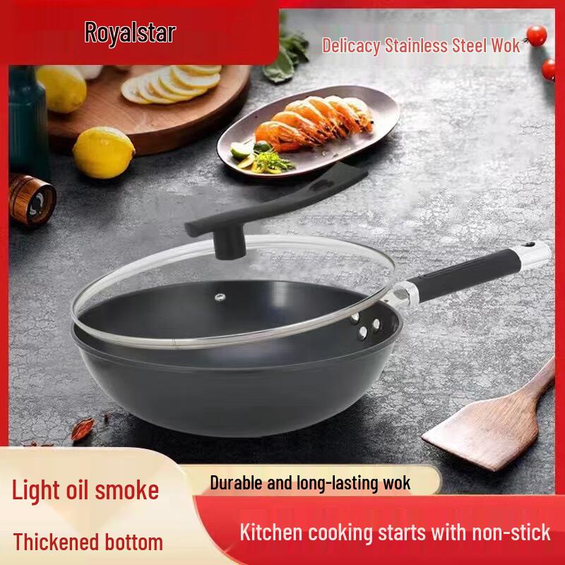Royalstar Non-Stick Aluminum Wok