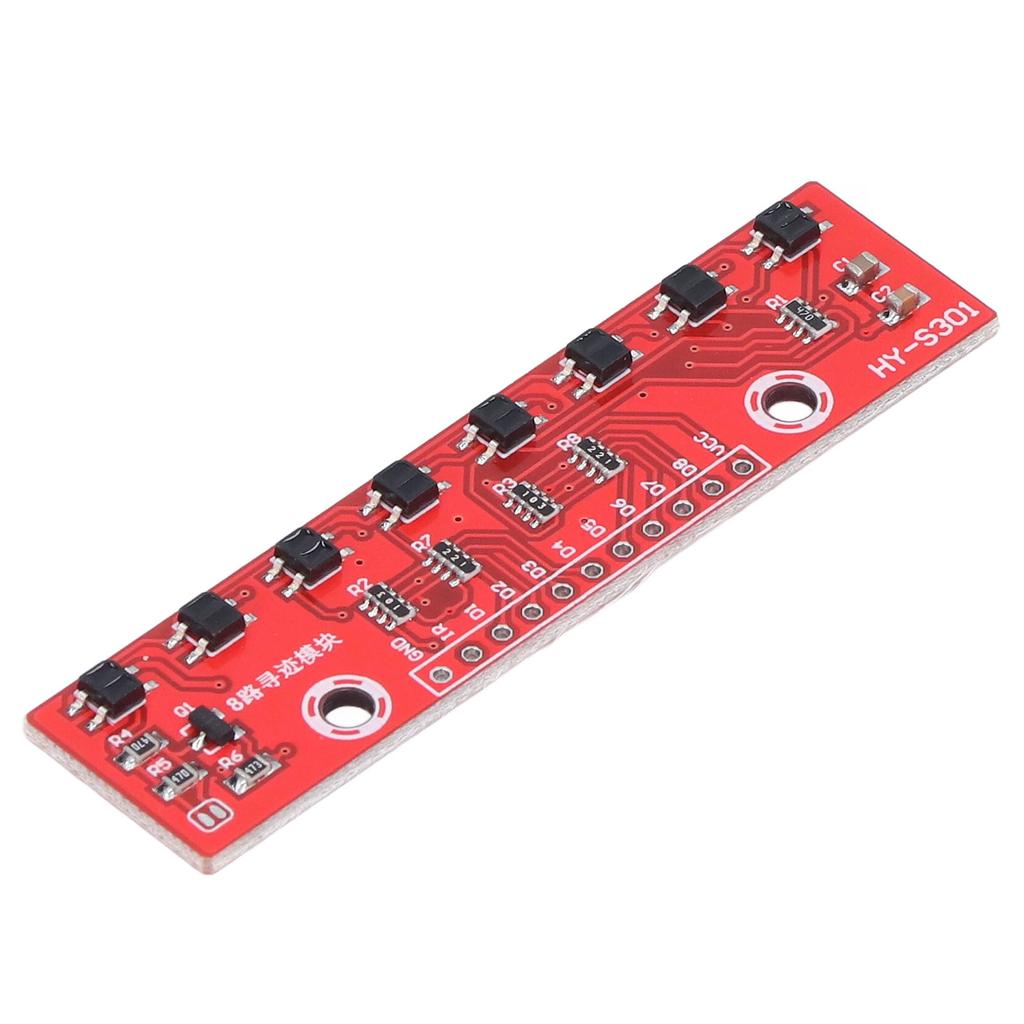 Tracking Module 8 Channel Infrared Detection Sensor PCB 8bit Detector Hunt Board