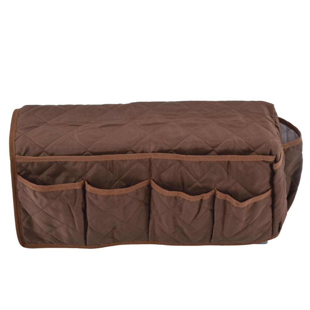 Couch Remote Holder Pocket Design Dustproof Waterproof Reasonable Layout Sofa Armrest