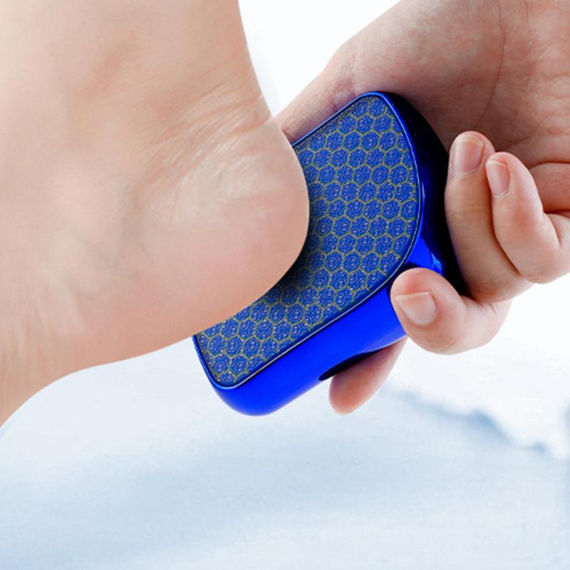 Lima per piedi, raspa, scrub per piedi, rimozione di calli, pelle morta, smerigliatrice per piedi, pietra abrasiva, strumenti per pedicure, per donne e uomini.