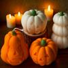 Halloween Devil Pumpkin Silicone Candle Mold Handmade Aroma Plaster Resin Decor Mould Soy Wax Candle Making Supplies