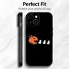 Cartoon Halloween Ghost Black Soft Phone Case Phone Case Soft Packaging Lightweight For iPhone17 16 15 14 13ProMax