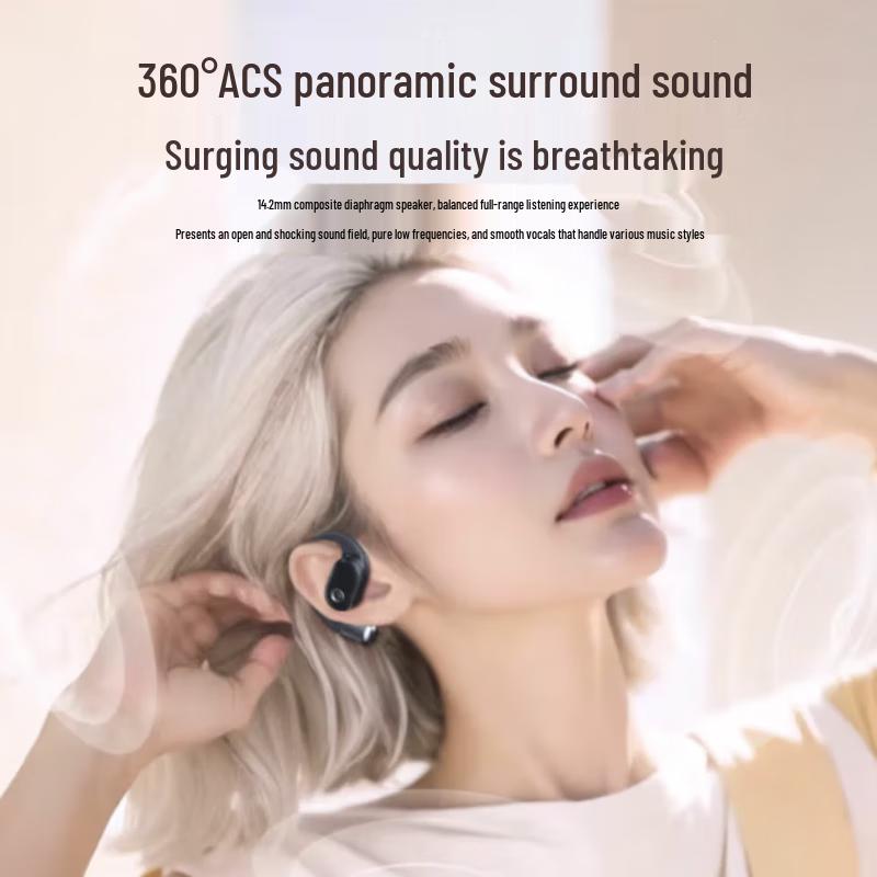 Newman OWS-15 True Wireless Bluetooth Ear-Hook Headset