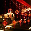 OEING Fu Lantern Decorative Curtain String Lights