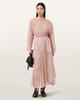 ALLSAINTS Michaela Pleated Skirt W105Re-6866