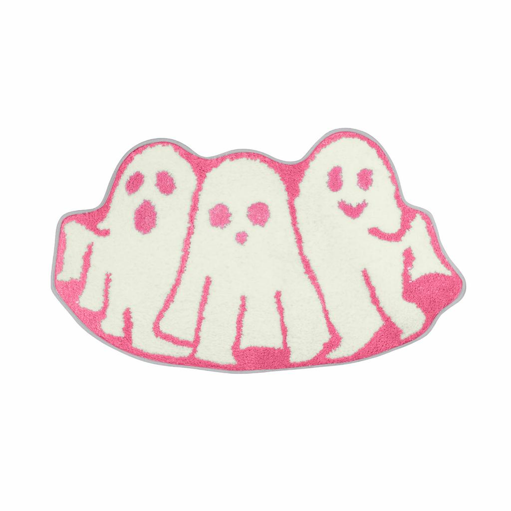 Halloween Imitation Cashmere Entrance Door Mat Cartoon Bathroom Mat