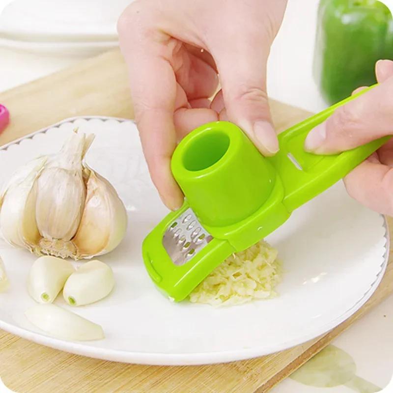 

Kitchen Accessories Manual Mincer Grinding Grater Chopping Tool Crusher Press Garlic Ginger Peeler Cutter