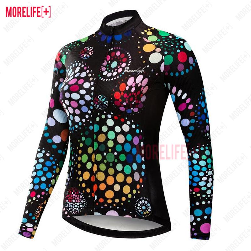 MLC Quick-drying Bike Shirt Summer Long Sleeve Cycling Shirt Top Ropa Ciclismo Women's Cycling Jersey Breathable Mtb Bike Jersey