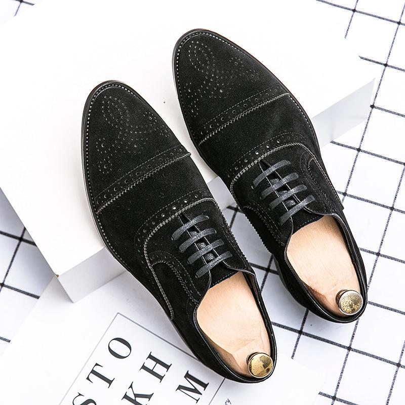 

Men Shoes Comfortable Men s Casual Shoes Sneakers Fashion Low Lace-up Suede Shoes Male Flats Zapatillas Hombre Plus Size 38-48 38 чорний