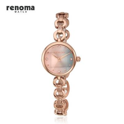 [RENOMA Watches] RENOMA Watches Women's Metal Band Watch Aurora RE590GR