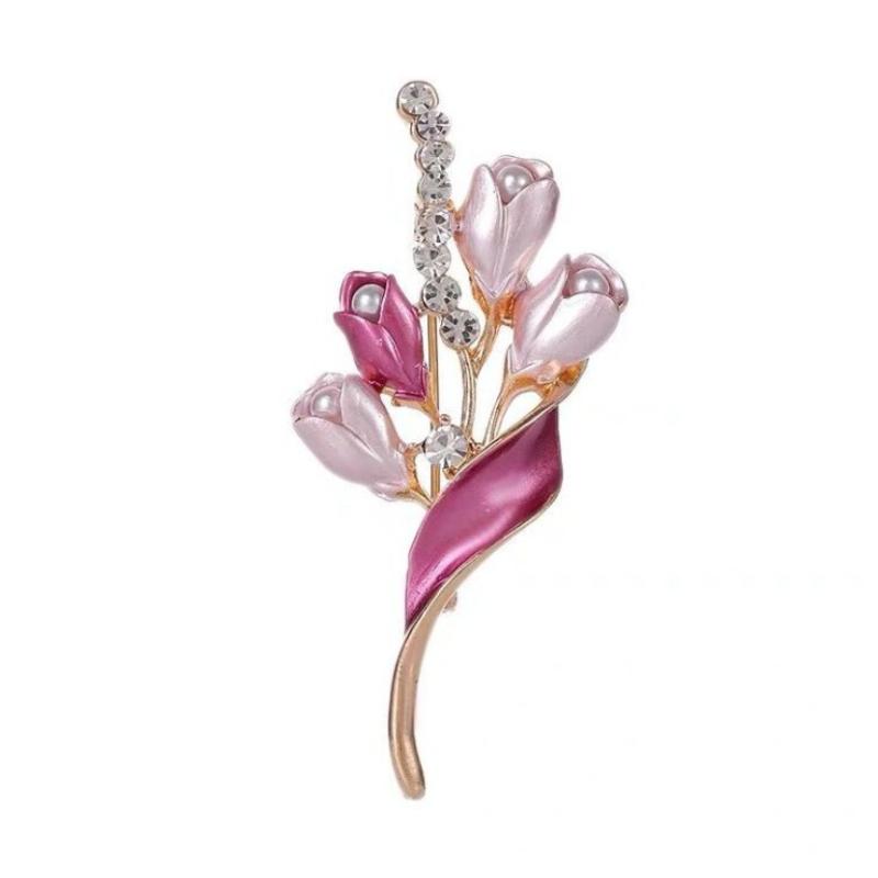 

Элегантные броши в виде тюльпанов для женской одежды, пальто, ювелирные аксессуары, подарок