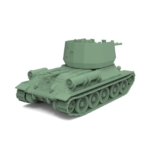 MRY-SFW SS144751 1/144 Military Model Soviet T-34 Anti-Aircraft Tank
