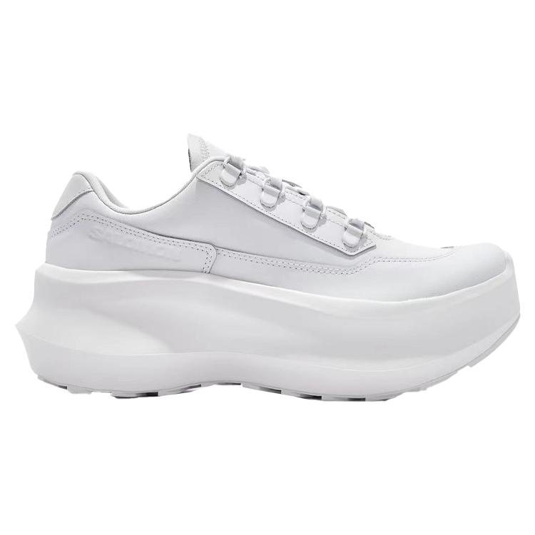 SALOMON Comme Des Garcons X SALOMON SR811 Leather Platform 'White' / L00 473580