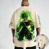 Anime Printed Men's and Women's T-shirt Summer Casual Top
