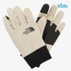 The North Face Kids Snow Gloves White Sand Nj3gr51s
