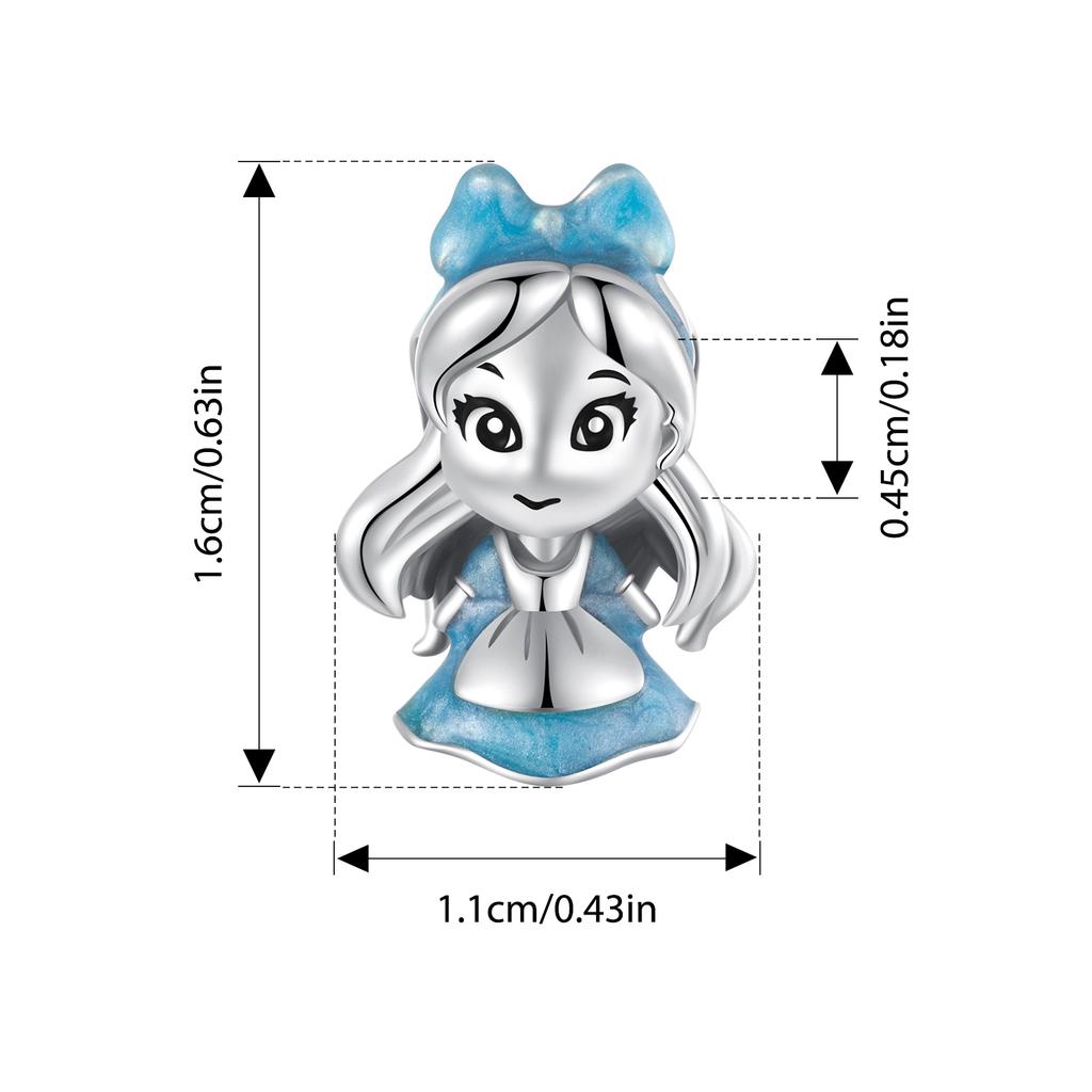 BISAER 925 Silver Dreamlike Fairytale Princess Charm Pumpkin Carriage Bead Fit Women Girl DIY Bracelet Fine Jewelry