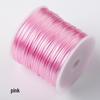 New Small 7# Chinese Knot Rope: Taiwan Silk Red Thread for Weaving Waist Chain