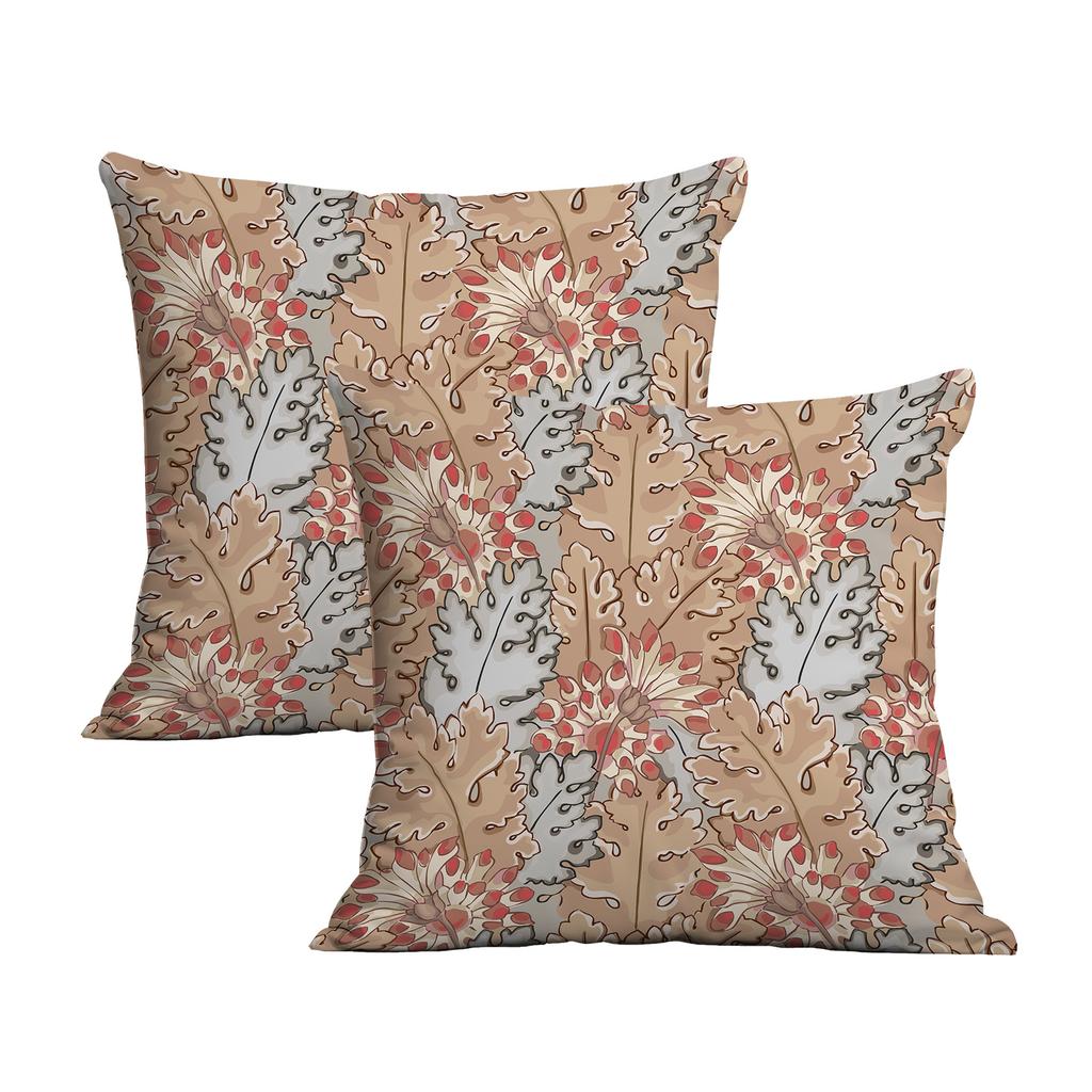 New Creative European Retro Floral Pillowcase Double-sided Printed Home Cushion Pillowcase Multiple Styles Available