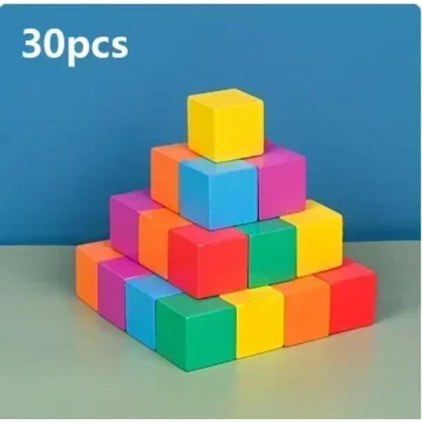 Cube Three-View Teaching Aids Orientation Observer Space Thinking Training Primary School Students Year 34 Grade Children'S Toys