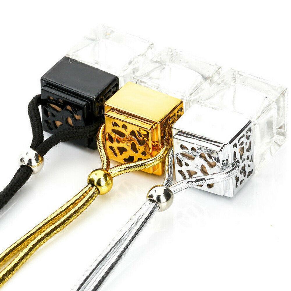 3Pcs Car Mini Hanging Empty Perfume Bottle Diffuser Air Freshener Ornament