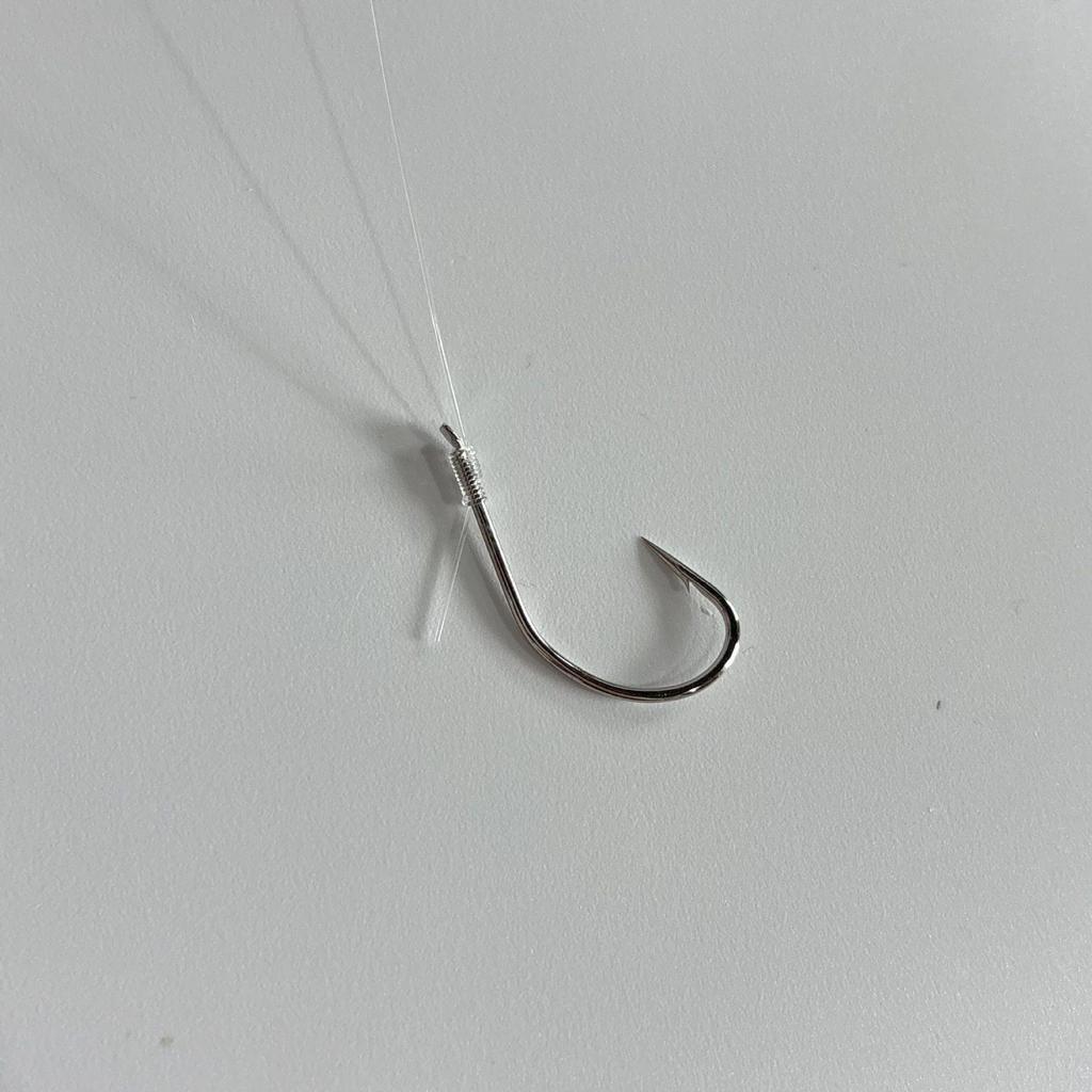 White Sea Bass Fishing Rig with Multiple Hooks for Bottom and Ground Fishing