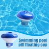 Floating Pool Chemical Dispenser, Automatic Effervescent Tablet Floater for Swimming Pools, Easy-Use Floating Chlorine Dispenser